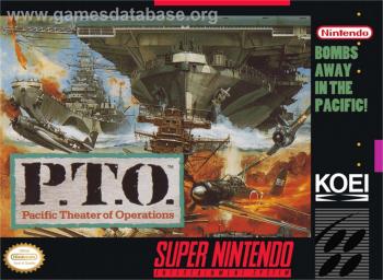 Cover Pacific Theater of Operations for Super Nintendo